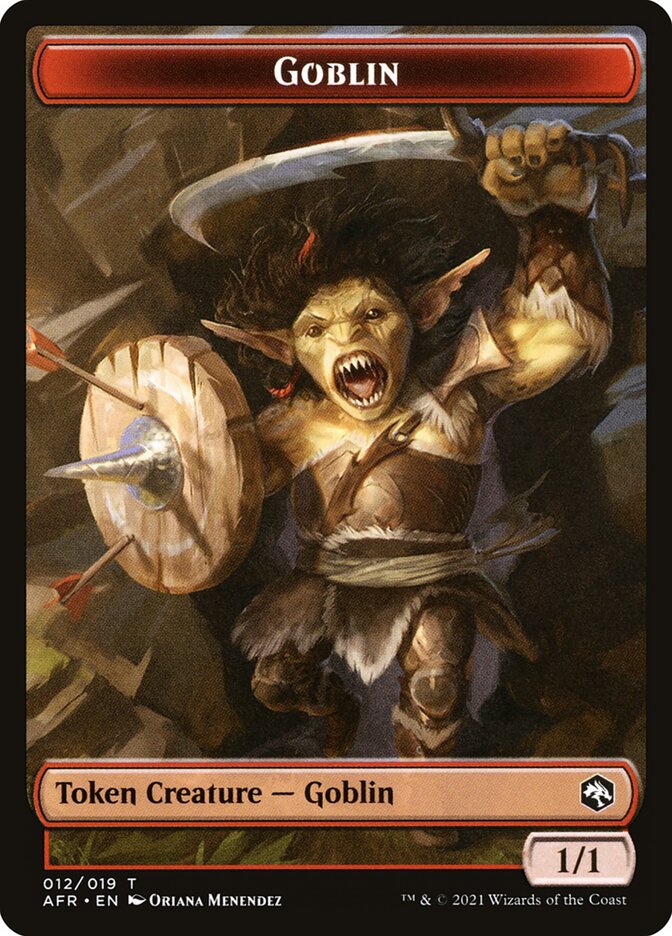 Lost Mine of Phandelver // Goblin Double-Sided Token [Dungeons & Dragons: Adventures in the Forgotten Realms Tokens] | The Gaming-Verse