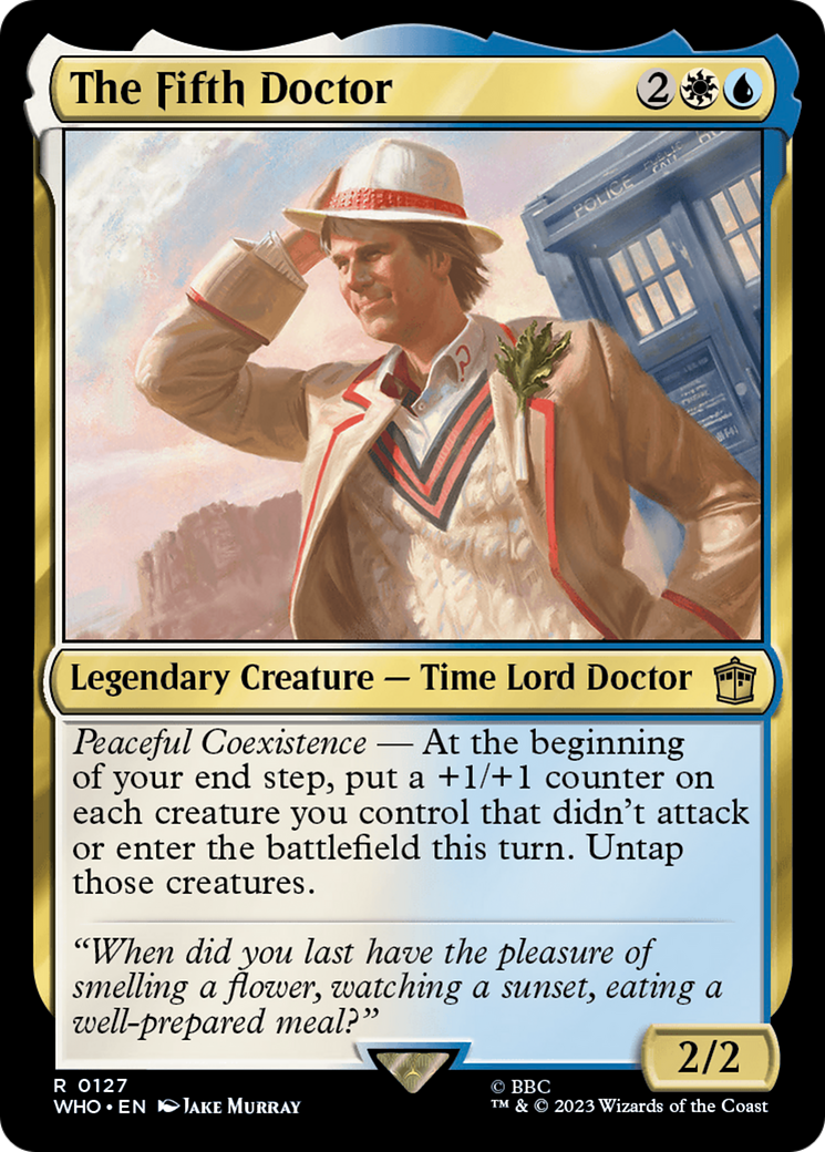 The Fifth Doctor [Doctor Who] | The Gaming-Verse