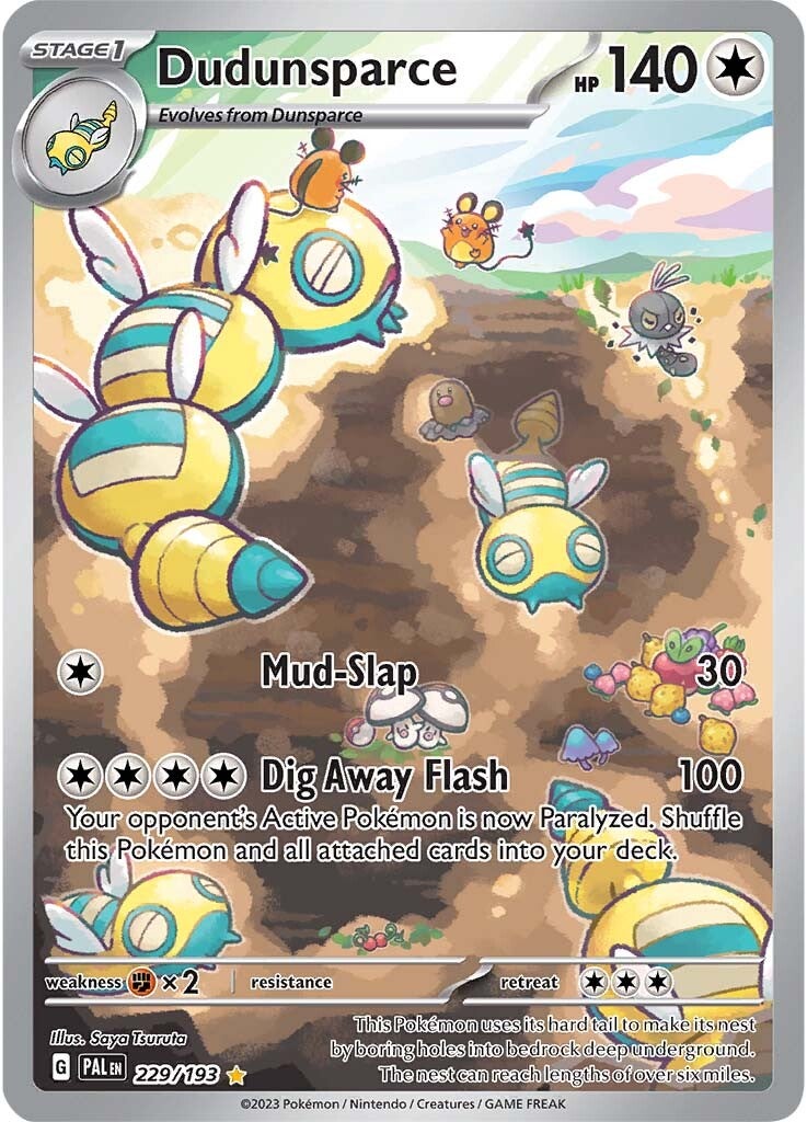 Dudunsparce (229/193) [Scarlet & Violet: Paldea Evolved] | The Gaming-Verse