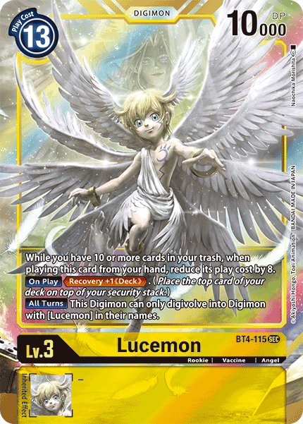 Lucemon [BT4-115] (Alternate Art) [Great Legend] | The Gaming-Verse