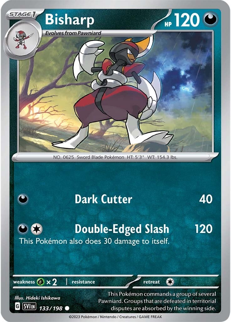 Bisharp (133/198) [Scarlet & Violet: Base Set] | The Gaming-Verse