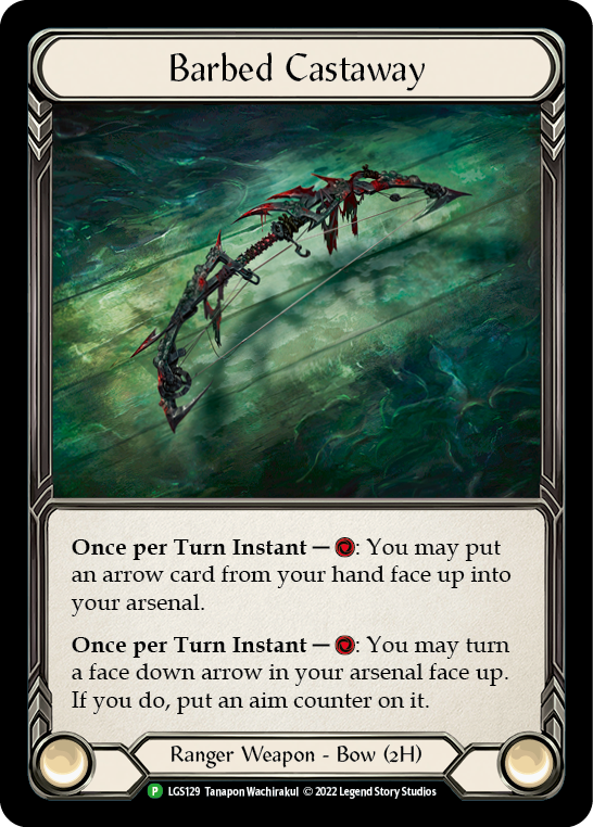 Barbed Castaway [LGS129] (Promo)  Cold Foil | The Gaming-Verse