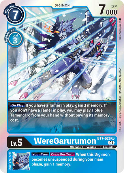 WereGarurumon [BT7-026] [Next Adventure] | The Gaming-Verse