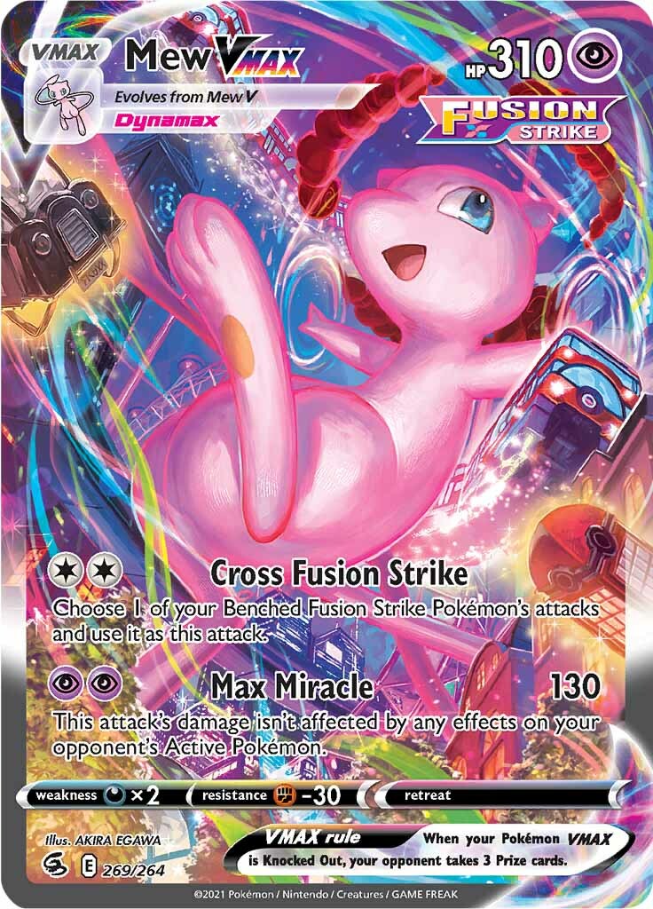 Mew VMAX (269/264) [Sword & Shield: Fusion Strike] | The Gaming-Verse