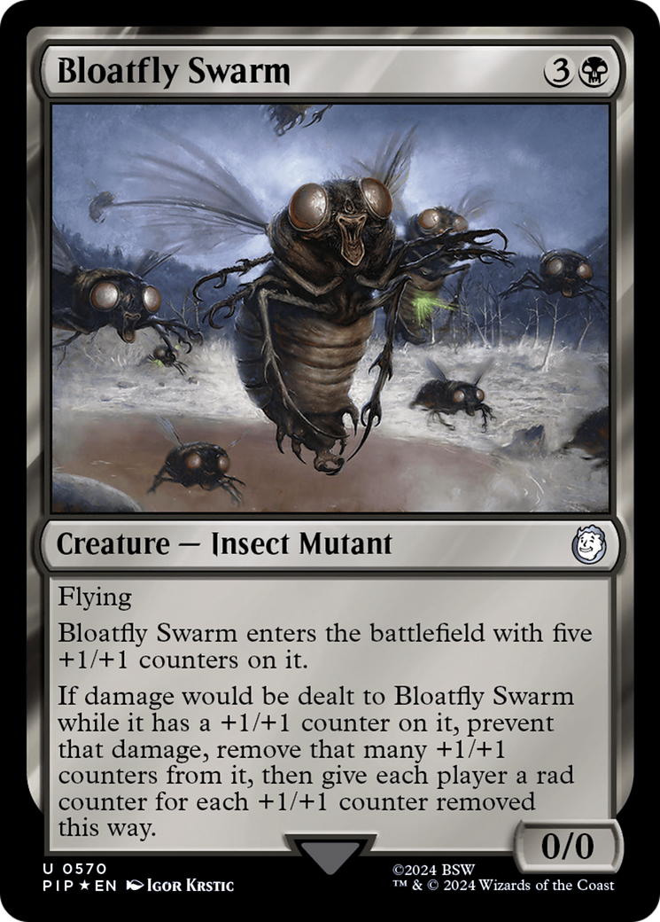 Bloatfly Swarm (Surge Foil) [Fallout] | The Gaming-Verse