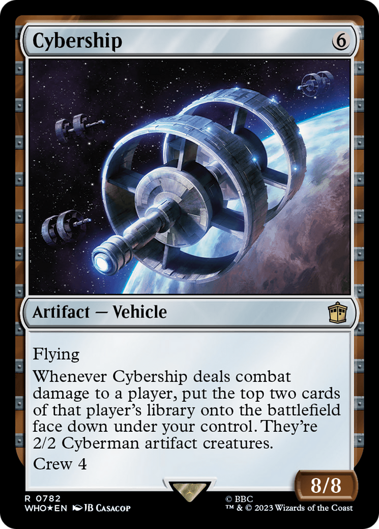 Cybership (Surge Foil) [Doctor Who] | The Gaming-Verse