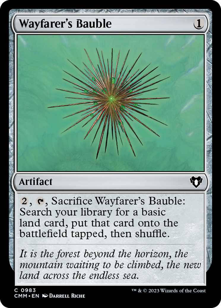 Wayfarer's Bauble [Commander Masters] | The Gaming-Verse