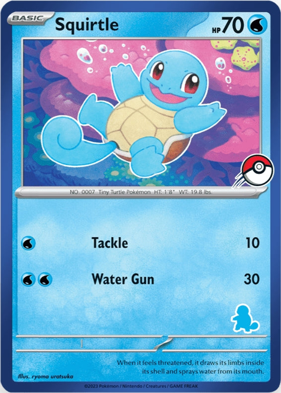 Squirtle (Blue Border) [My First Battle] | The Gaming-Verse