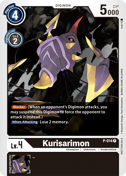 Kurisarimon [P-014] [Promotional Cards] | The Gaming-Verse