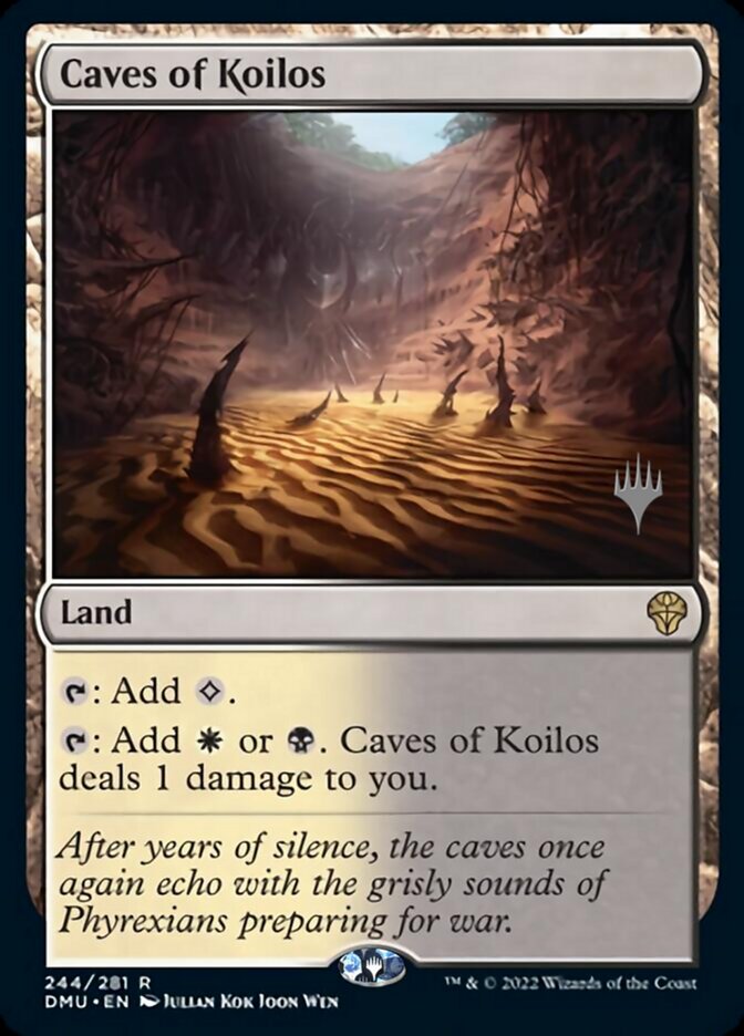 Caves of Koilos (Promo Pack) [Dominaria United Promos] | The Gaming-Verse