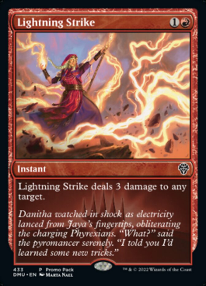 Lightning Strike (Promo Pack) [Dominaria United Promos] | The Gaming-Verse