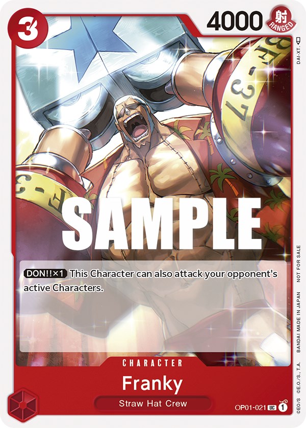 Franky (Tournament Pack Vol. 2) [One Piece Promotion Cards] | The Gaming-Verse