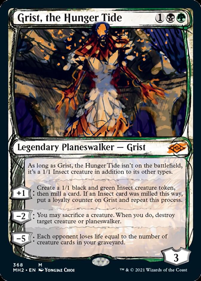 Grist, the Hunger Tide (Sketch) [Modern Horizons 2] | The Gaming-Verse