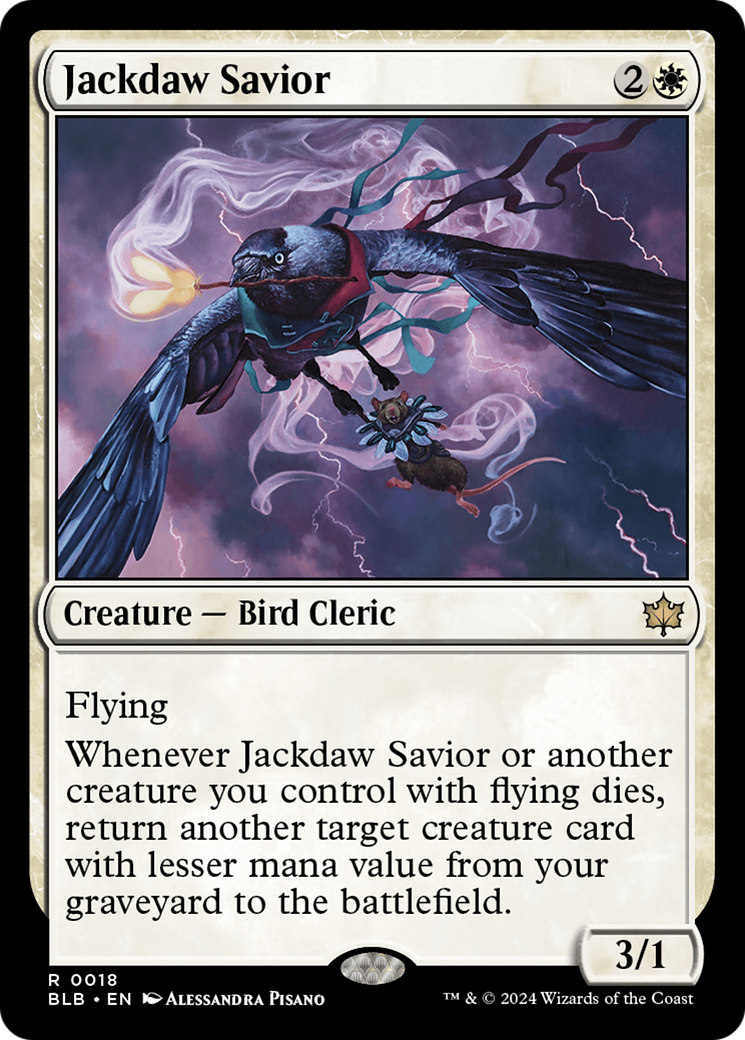 Jackdaw Savior [Bloomburrow] | The Gaming-Verse