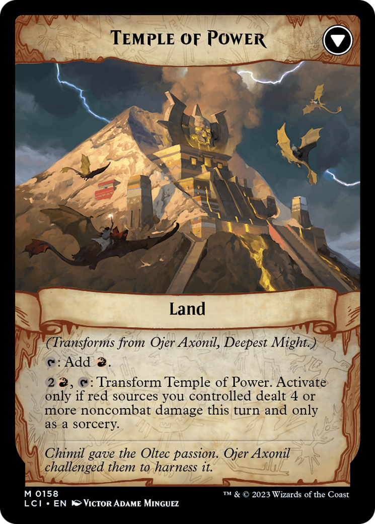 Ojer Axonil, Deepest Might // Temple of Power [The Lost Caverns of Ixalan] | The Gaming-Verse