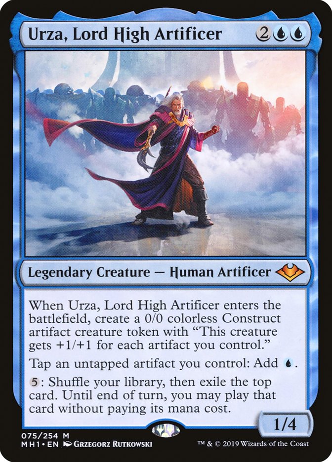 Urza, Lord High Artificer [Modern Horizons] | The Gaming-Verse