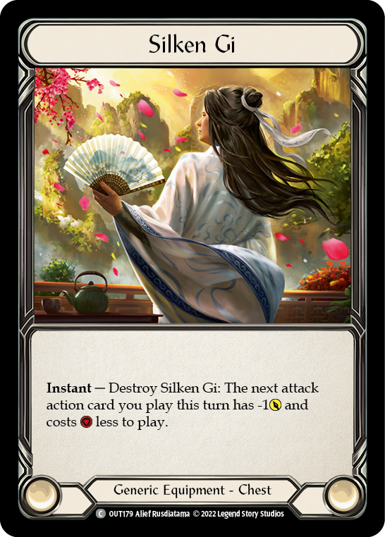 Silken Gi [OUT179] (Outsiders)  Rainbow Foil | The Gaming-Verse