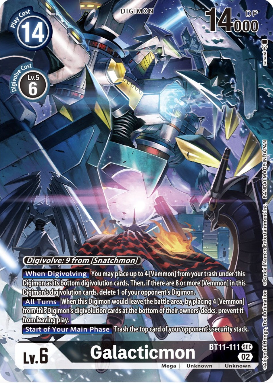 Galacticmon [BT11-111] (Alternate Art) [Dimensional Phase] | The Gaming-Verse