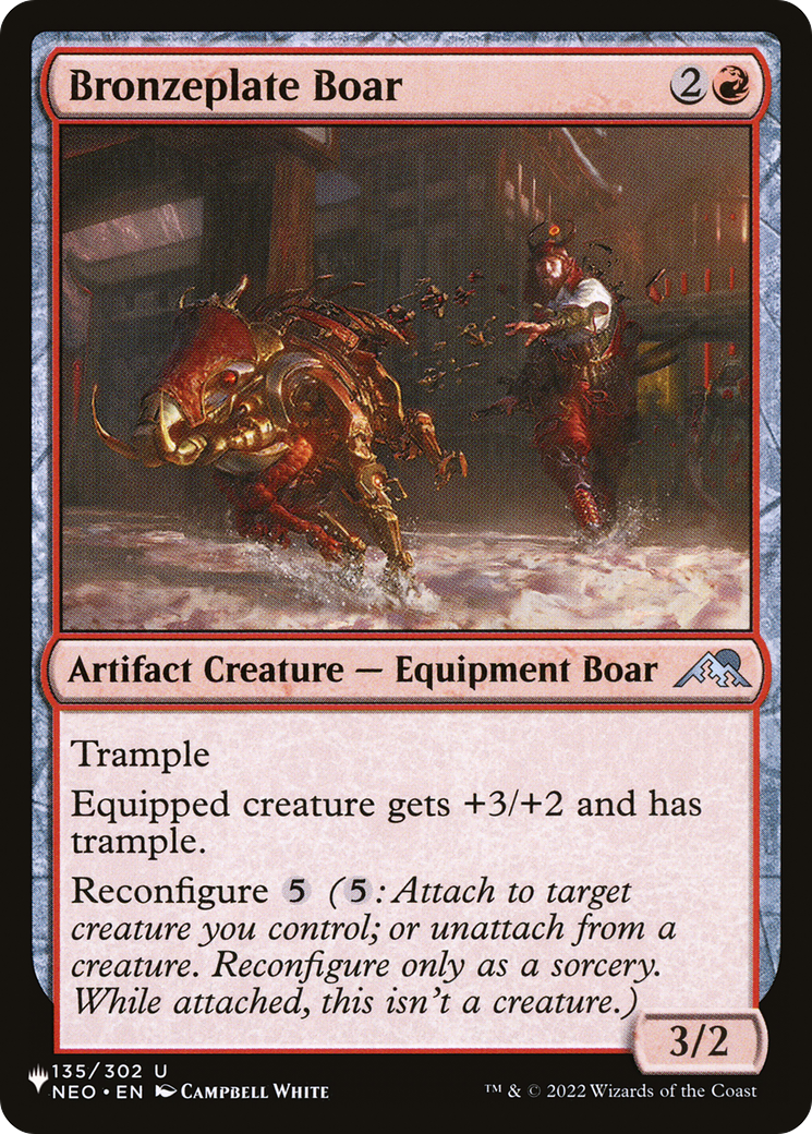 Bronzeplate Boar [The List Reprints] | The Gaming-Verse