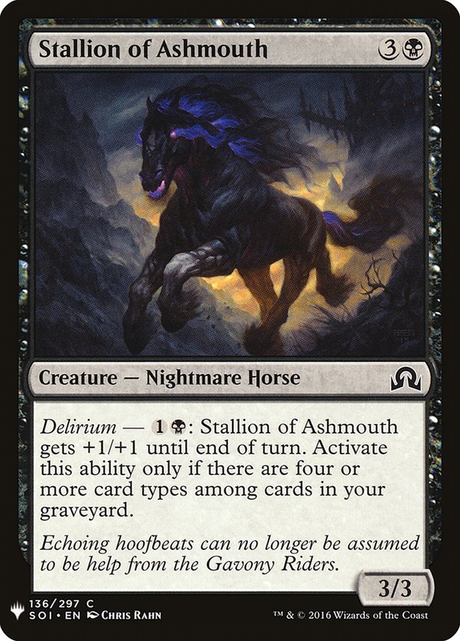 Stallion of Ashmouth [Mystery Booster] | The Gaming-Verse