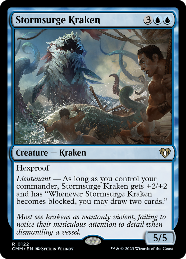 Stormsurge Kraken [Commander Masters] | The Gaming-Verse