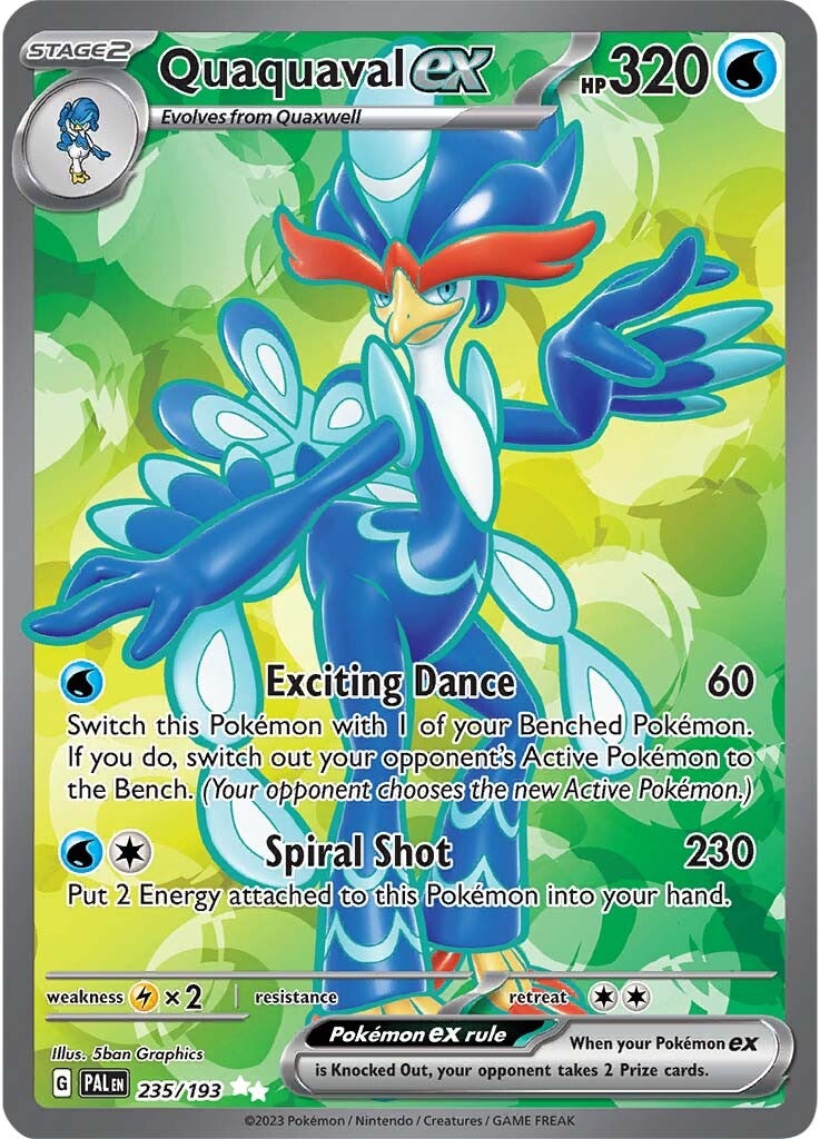 Quaquaval ex (235/193) [Scarlet & Violet: Paldea Evolved] | The Gaming-Verse