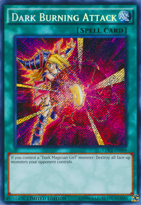 Dark Burning Attack [LDK2-ENS04] Secret Rare | The Gaming-Verse