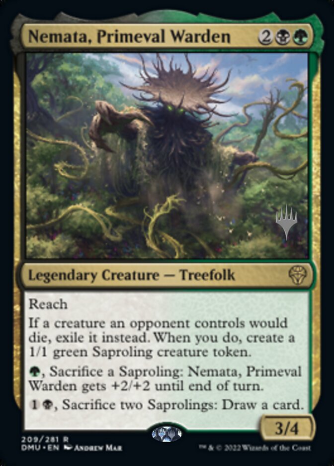 Nemata, Primeval Warden (Promo Pack) [Dominaria United Promos] | The Gaming-Verse