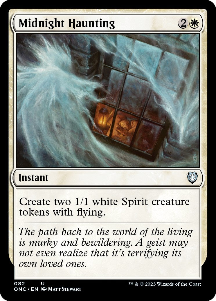 Midnight Haunting [Phyrexia: All Will Be One Commander] | The Gaming-Verse