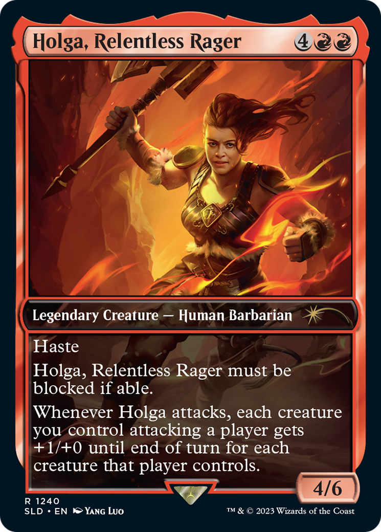 Holga, Relentless Rager [Secret Lair Drop Series] | The Gaming-Verse