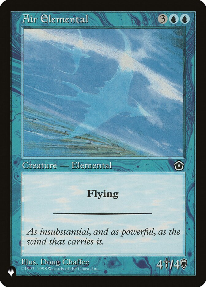 Air Elemental [The List] | The Gaming-Verse