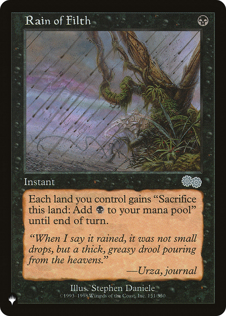 Rain of Filth [The List Reprints] | The Gaming-Verse