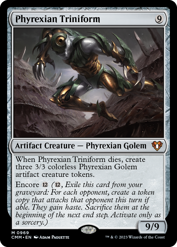 Phyrexian Triniform [Commander Masters] | The Gaming-Verse