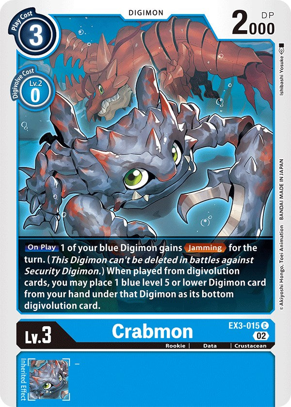 Crabmon [EX3-015] [Draconic Roar] | The Gaming-Verse