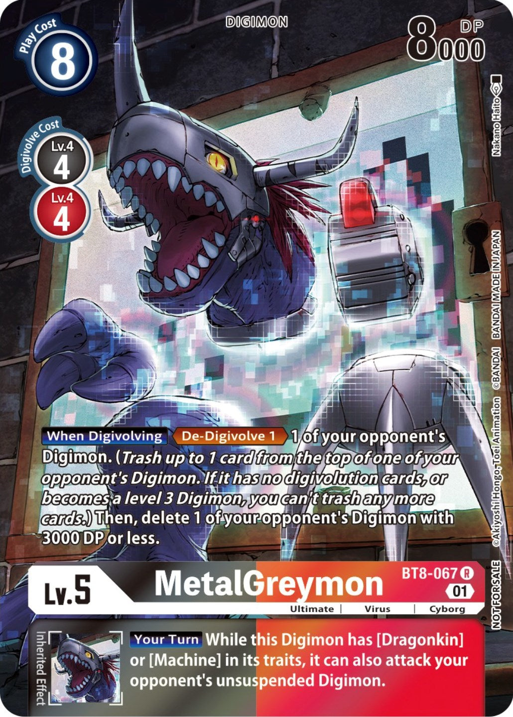 MetalGreymon [BT8-067] (25th Special Memorial Pack) [New Awakening Promos] | The Gaming-Verse