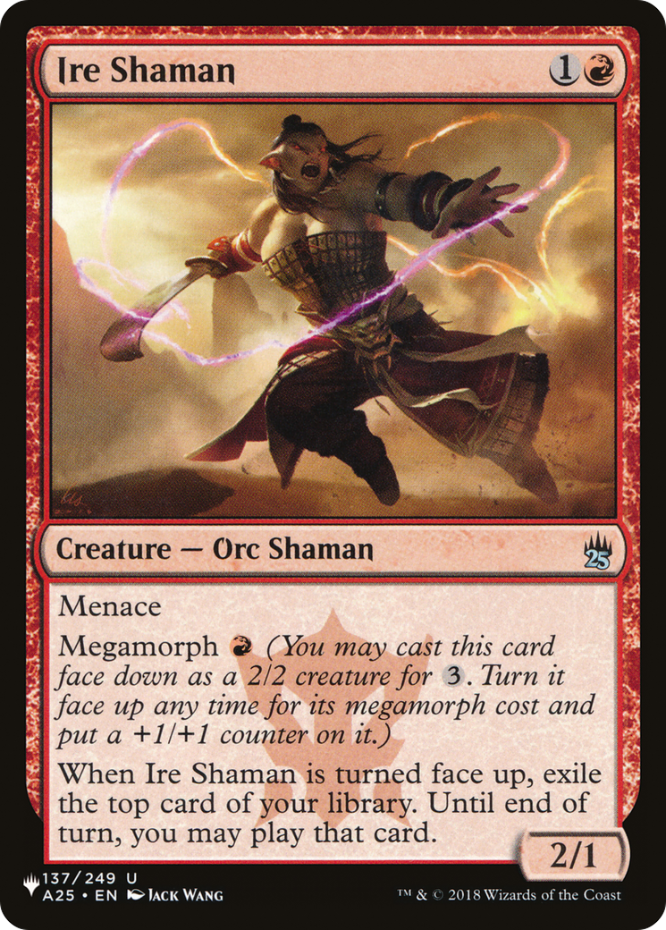 Ire Shaman [The List Reprints] | The Gaming-Verse