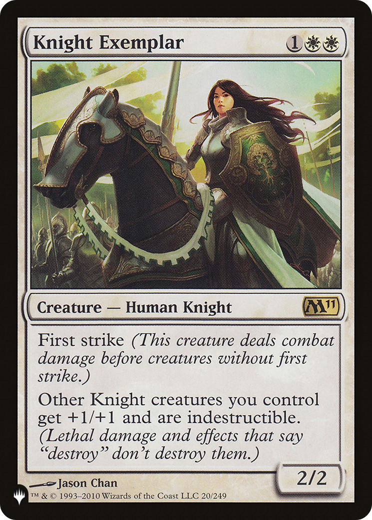 Knight Exemplar (Magic 2011) [The List] | The Gaming-Verse