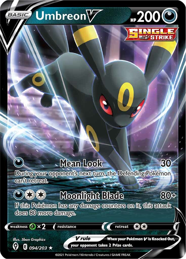 Umbreon V (094/203) [Sword & Shield: Evolving Skies] | The Gaming-Verse