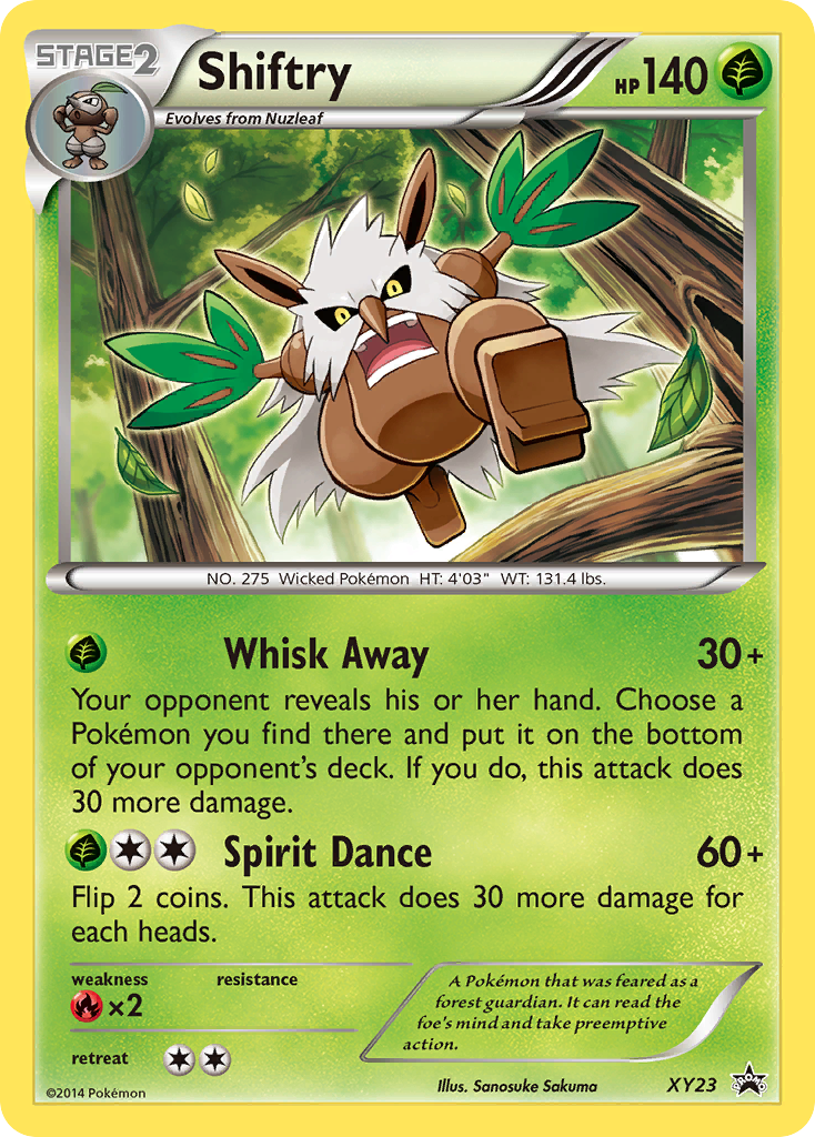 Shiftry (XY23) [XY: Black Star Promos] | The Gaming-Verse