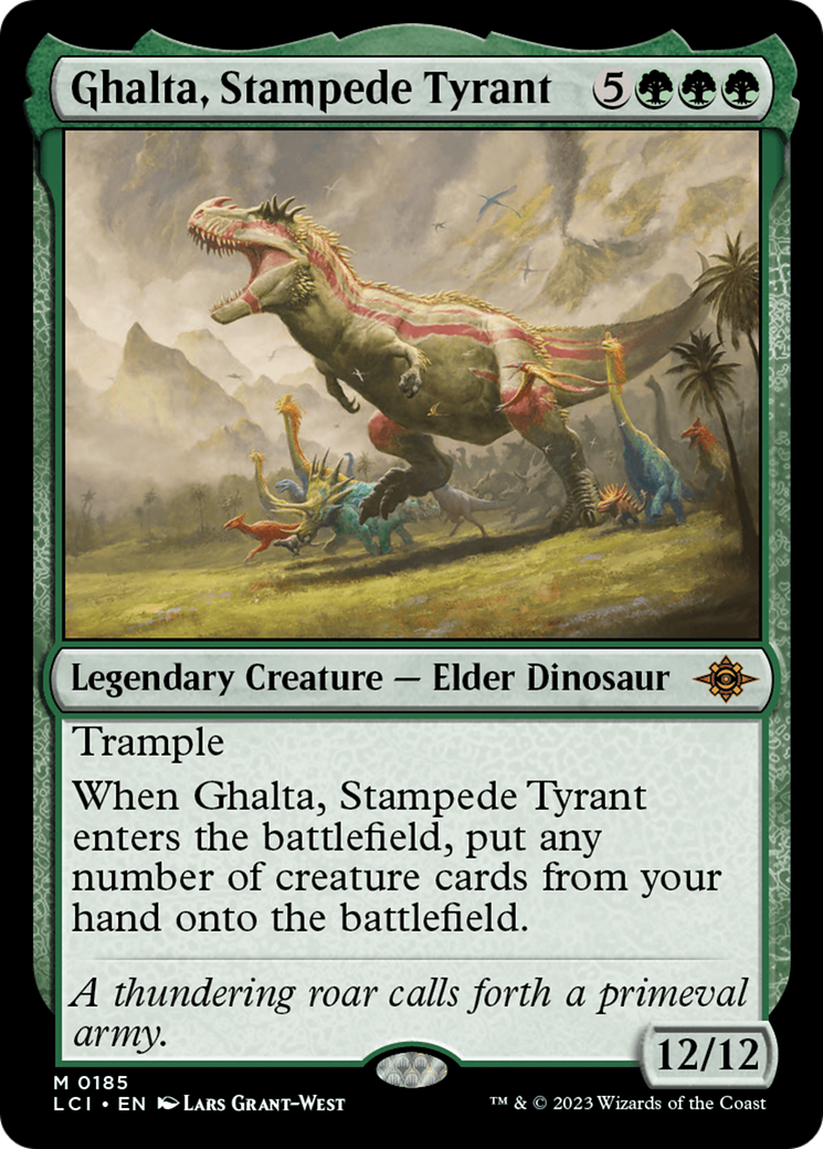 Ghalta, Stampede Tyrant [The Lost Caverns of Ixalan] | The Gaming-Verse