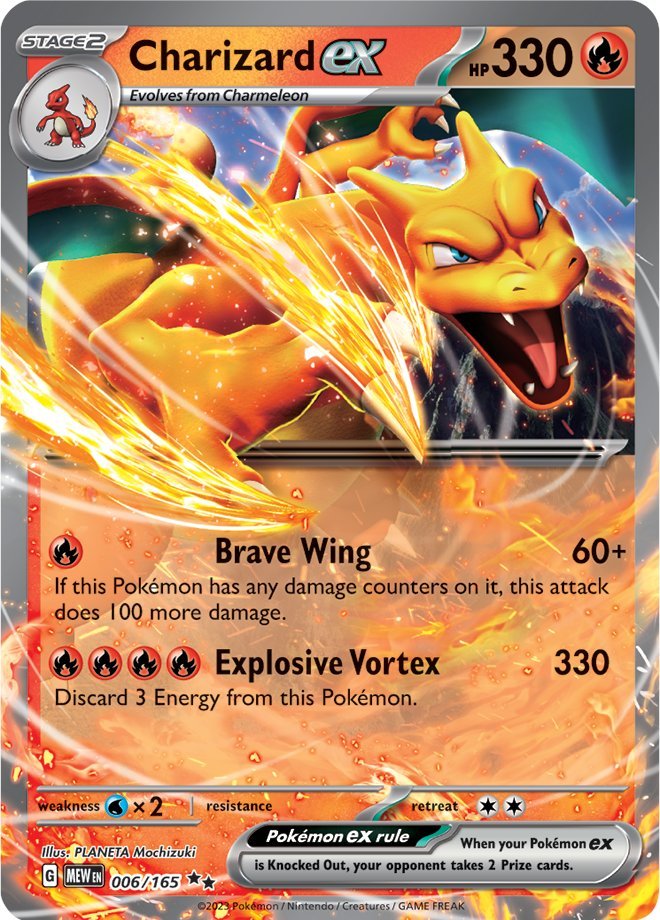 Charizard ex (006/165) [Scarlet & Violet: 151] | The Gaming-Verse