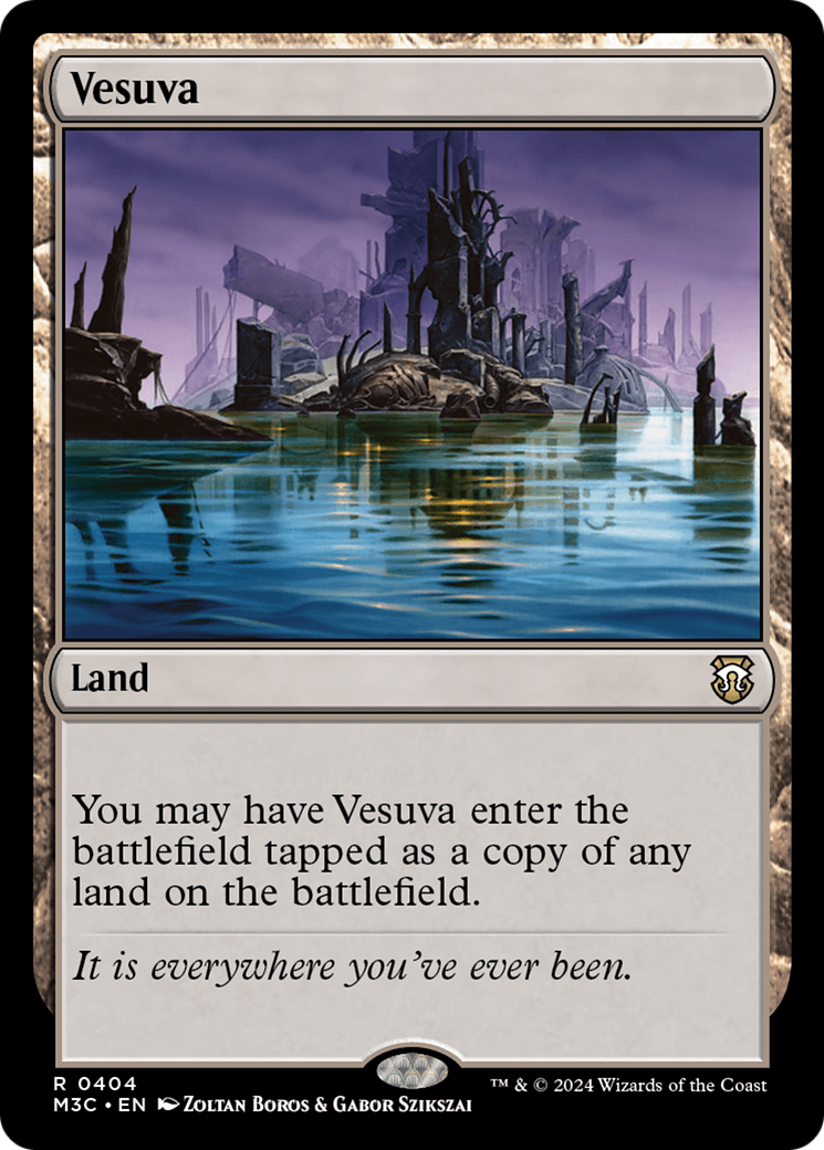 Vesuva (Ripple Foil) [Modern Horizons 3 Commander] | The Gaming-Verse