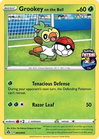 Grookey on the Ball (003/005) [Miscellaneous Cards] | The Gaming-Verse