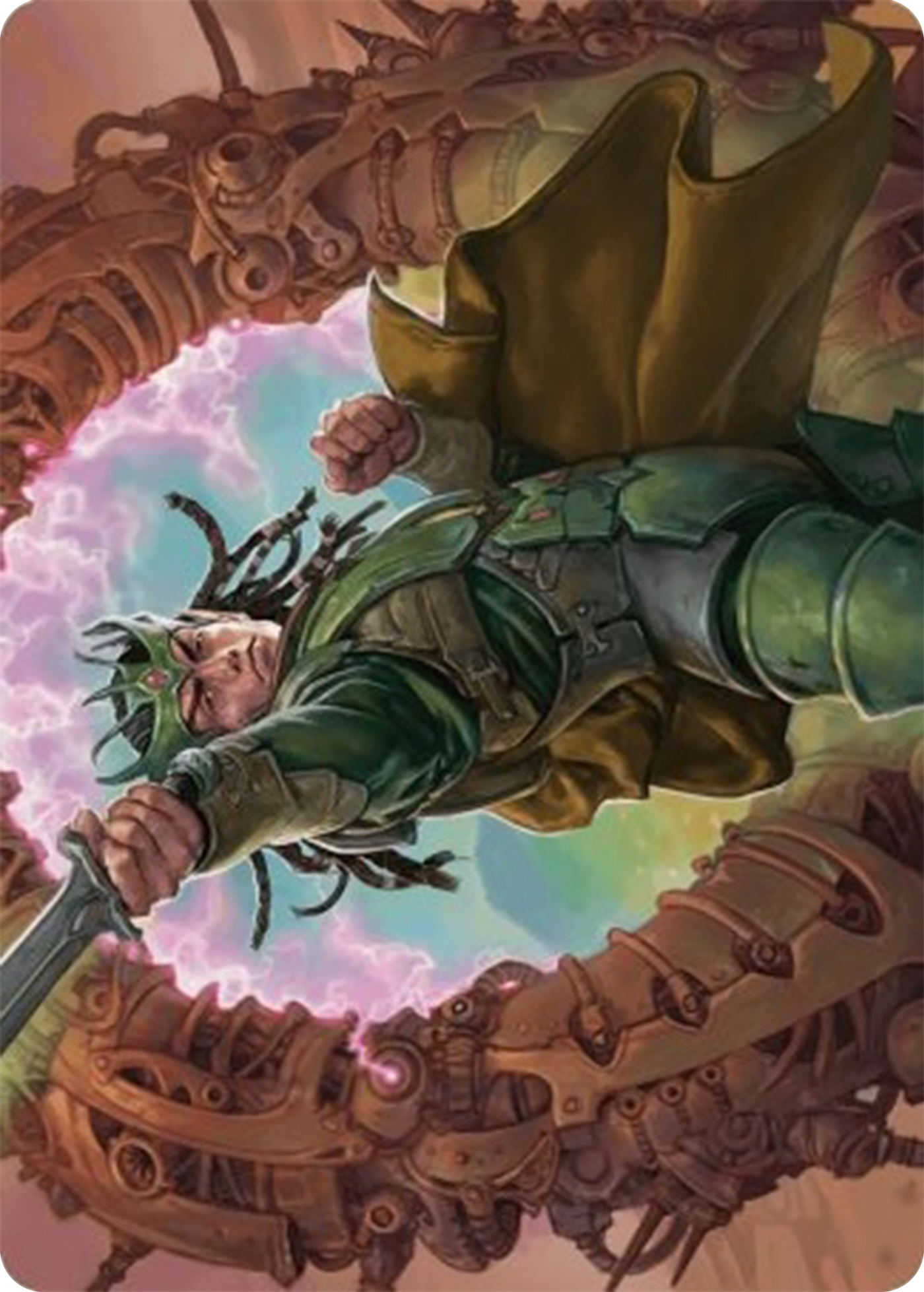 Eladamri, Korvecdal Art Card [Modern Horizons 3 Art Series] | The Gaming-Verse