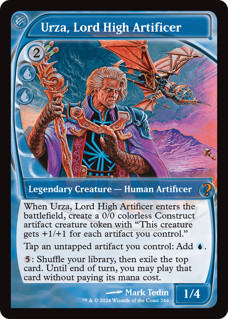 Urza, Lord High Artificer (Future Sight) [Mystery Booster 2] | The Gaming-Verse