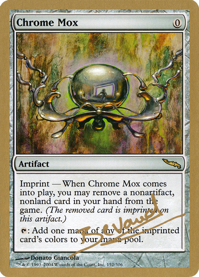 Chrome Mox (Manuel Bevand) [World Championship Decks 2004] | The Gaming-Verse