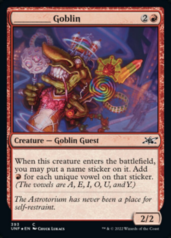 _____ Goblin (Galaxy Foil) [Unfinity] | The Gaming-Verse