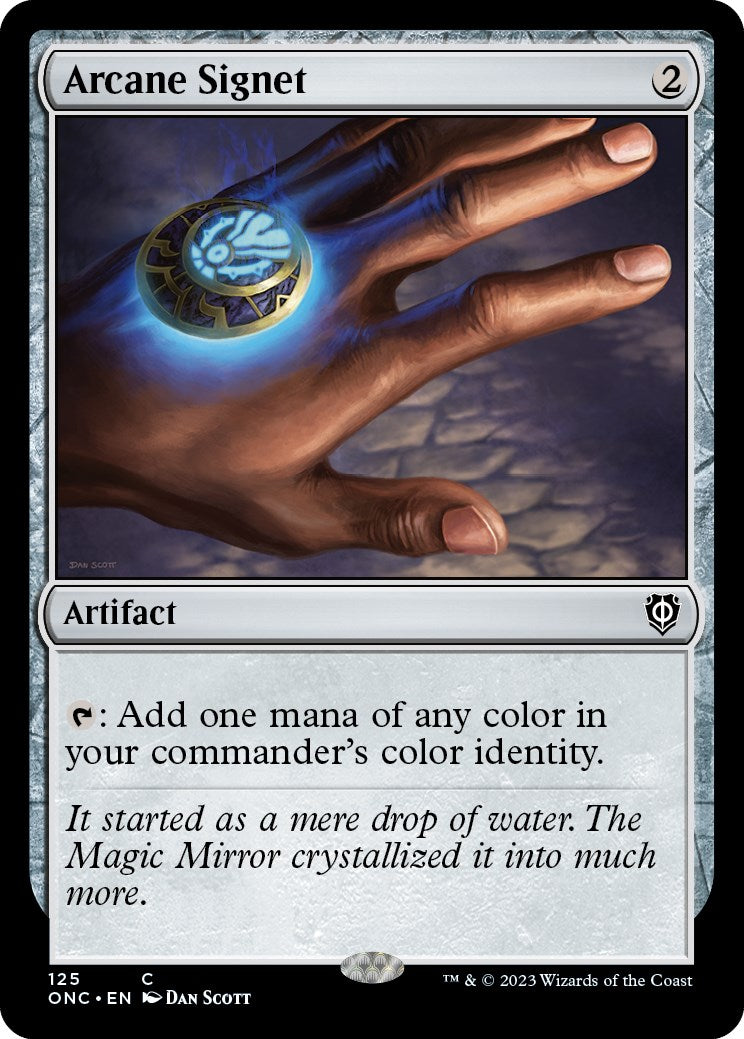 Arcane Signet [Phyrexia: All Will Be One Commander] | The Gaming-Verse