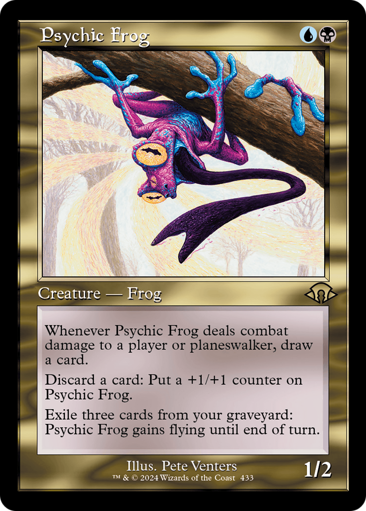 Psychic Frog (Retro) [Modern Horizons 3] | The Gaming-Verse