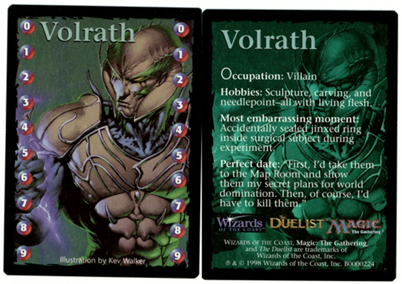 Volrath Life Counter Token [Media Promos] | The Gaming-Verse